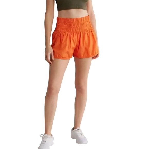 Free People Movement The Way Home Shorts In Burning Up Size M - Picture 1 of 6